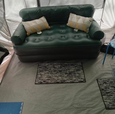 Wilderness camp site