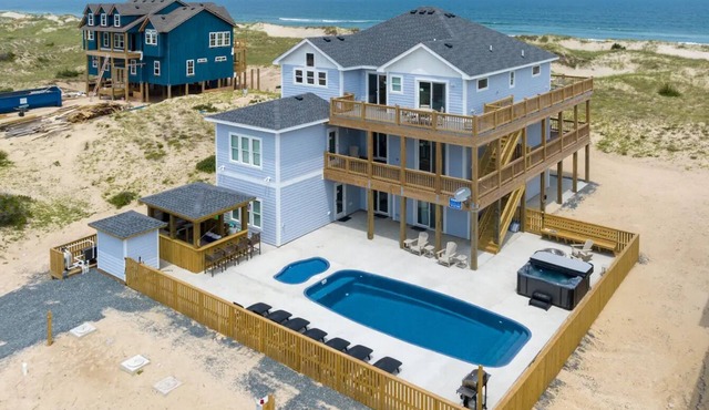 Wildhorse Beachfront 12 bedroom Pool Estate