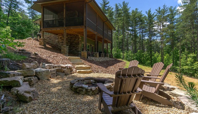 Wildside Retreat | Lakeside Luxury with Gas Grill, Screened Porch & Fire Pit!