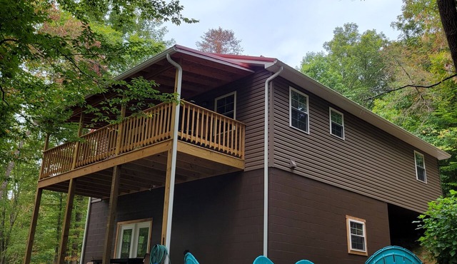 Wildwood cabin at Paradise in the Woods on the Buckhannon River
