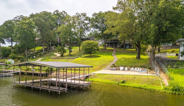 Winchester Point | Family-Friendly Getaway W/Outdoor Spaces | Lakeside Patio and Private Boat Dock