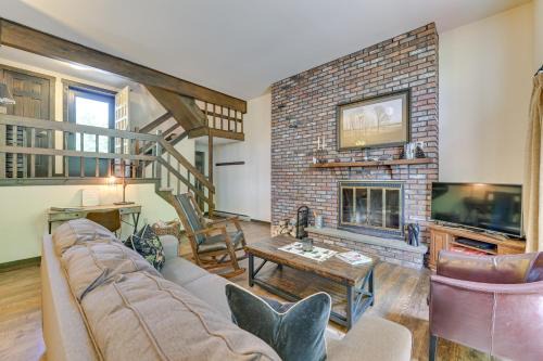 Windham Retreat with Private Deck and Mtn Views!
