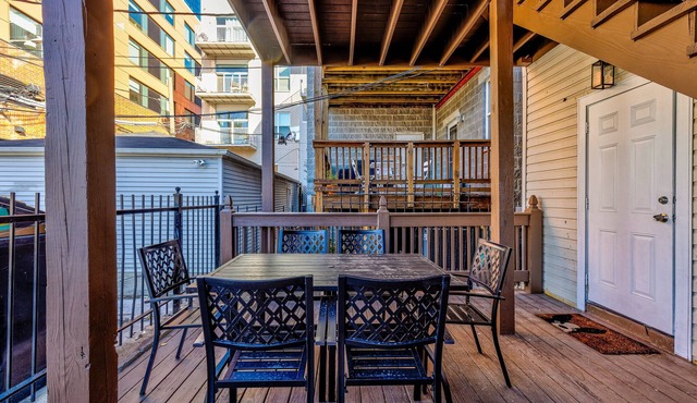 Windy City Wow! Private Deck, Pet Friendly, and Free Parking! by AllSet Turnover