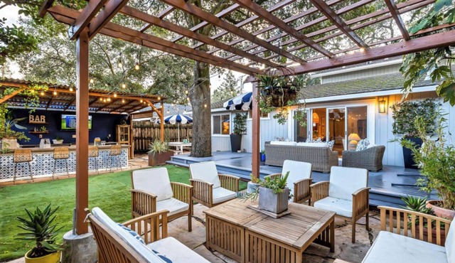 Wine country home with private, backyard oasis. Pet friendly. 40% monthly disc.