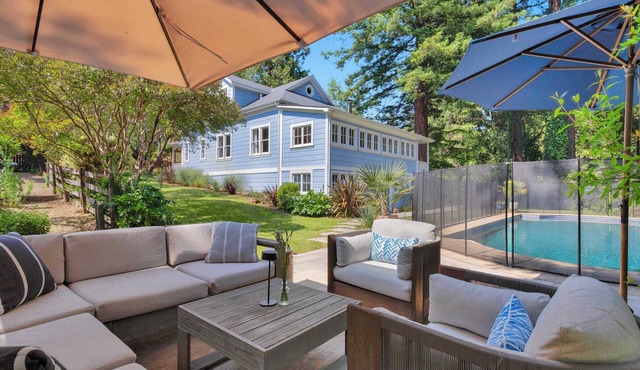 Wine Country Retreat with Pool & Hot Tub - Dogs OK!