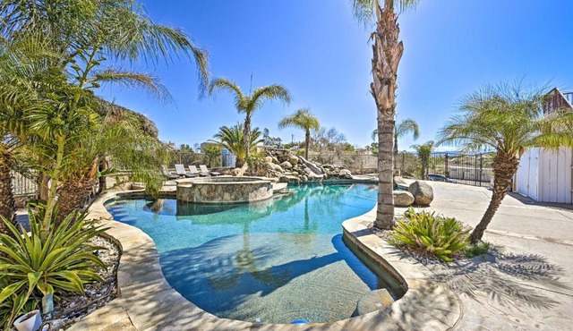 Wine Country Retreat with Pool and Sunset Views!