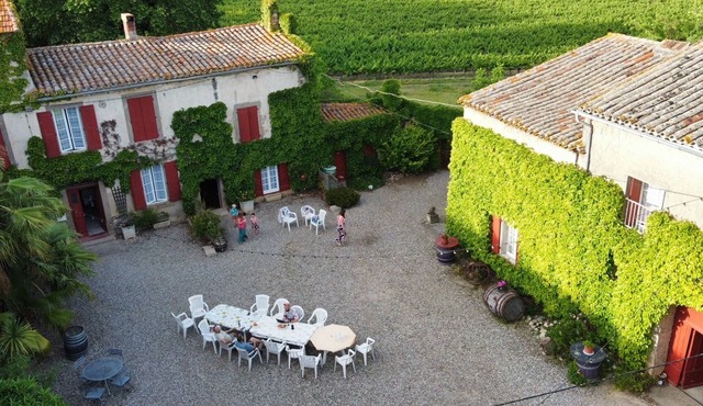 Wine Domaine with 4 gites and large private pool, games barn & petanque court