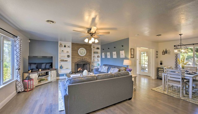 Wine Lovers’ Garden Oasis in Sutter Creek!