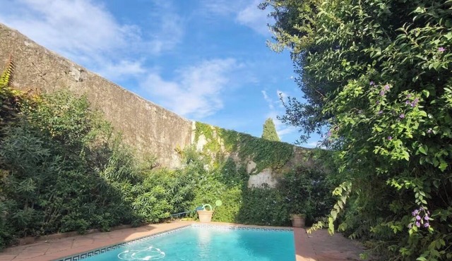 Winegrower's house with garden and swimming pool