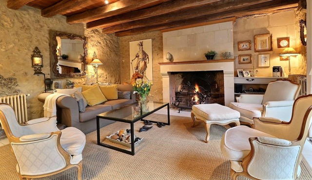 Winemaker house in the castles region Azay-le-Rideau, Touraine Val de Loire