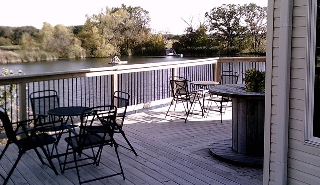 Winery Loft with views of the pond, and vineyard. New in 2012