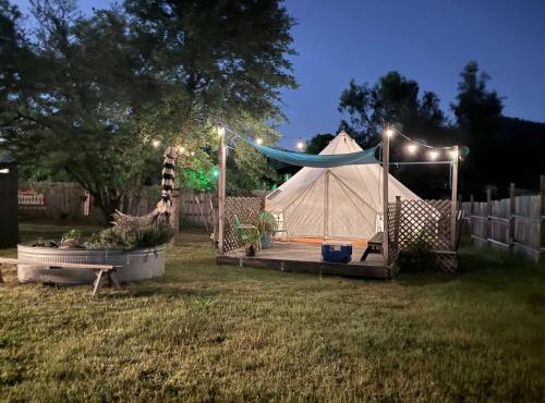 Winery Yurt near Sequoia and Kings Canyon National Parks