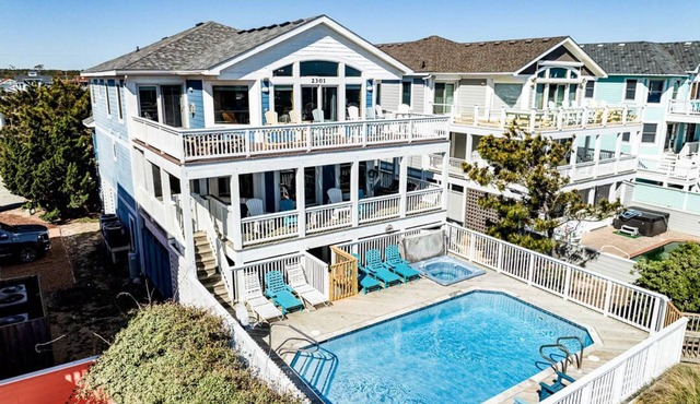 Wink Beach | Oceanfront | Private Pool, Hot Tub, and Dog Friendly