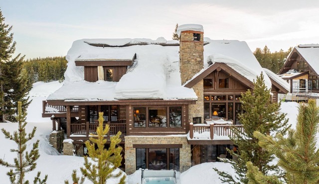 Winter Getaways in Big Sky! Ski Accessible Cabin with Hot Tub and Amazing Views
