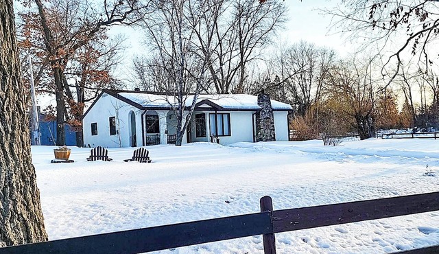 Winter in Brainerd at Love Lake Hacienda