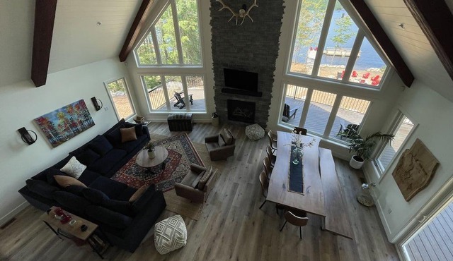 Winter Lake House on Bark Lake-Direct Access to RAP Trail! A Blast in Summer!