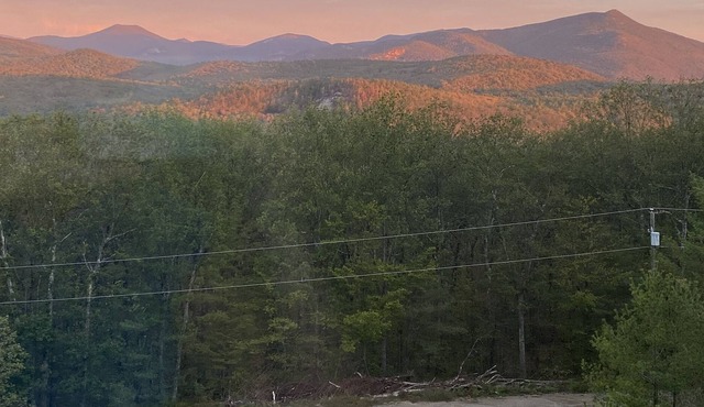 Winter paradise on private road with spectacular mountain views.