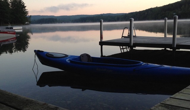 WINTER/SUMMER - ON 5 ACRES, PRIVATE LAKE GARFIELD DOCK, 5 MILES FROM BUTTERNUT