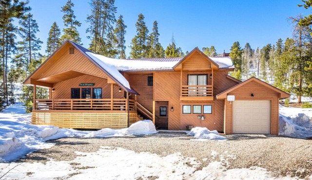 Winter time escape in the Rockies
