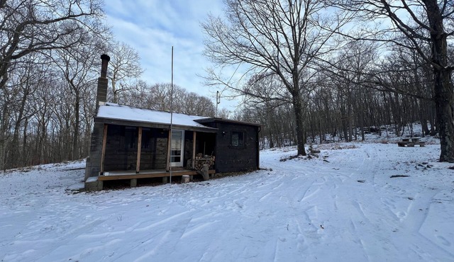 Winter wonderland on over 60 acres.