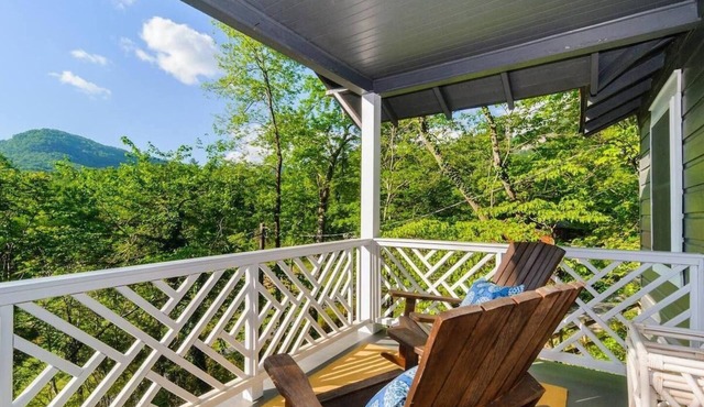 Wish Upon the Mtn: Lake Lure + Hot Tub + Views!