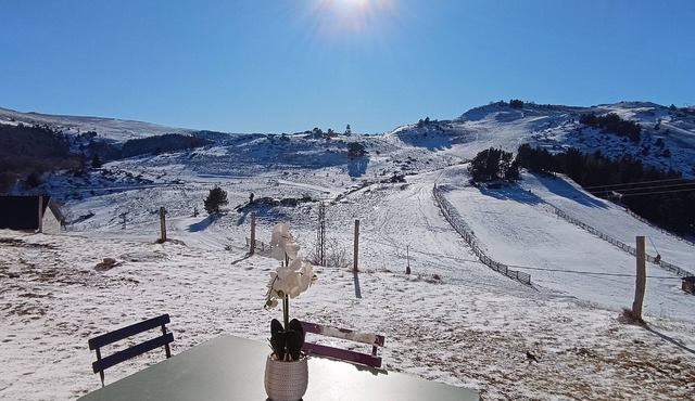 With an exceptional view from the top of the mountains, it's a complete change of scenery!