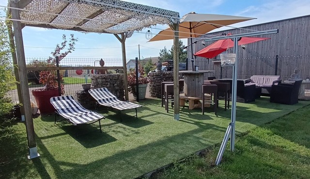 With inflatable spa - apartment for 6 people in Moselle. 1st floor.