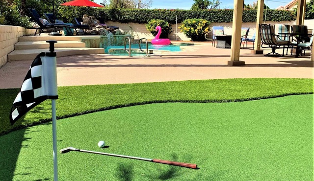 WKLY DISCOUNTS: PARADISE FOR FAMILIES! Pool, Spa, 4 Hole Golf, 4 Bedroom #065318
