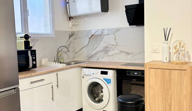 Wonderful 1-bedroom apartment in Villiers-le-Bel perfect for your stay