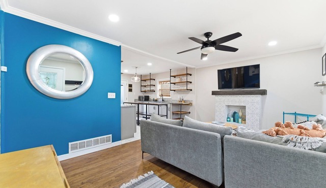 Wonderful 2-bedroom house with Wifi in peaceful Hapeville