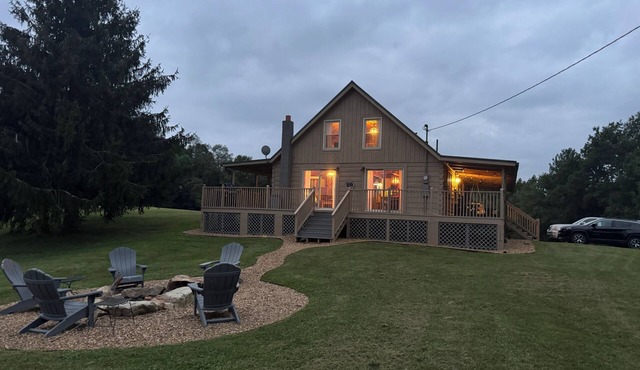 Wonderful 4-bedroom cabin in Grayson County
