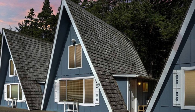 Wonderful A frame Nestled Amidst Trees in Otter Rock, Oregon
