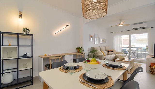 Wonderful and cheerful apartment in Javea, Costa Blanca, Spain for 4 persons