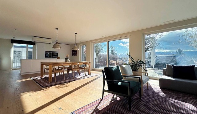 Wonderful Attic Maisonette in Meilen with Stunning Lake Views