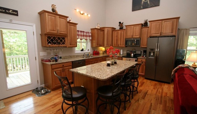 Wonderful BEAR-LY CONNECTED CABIN in the woods, West Virginia!
