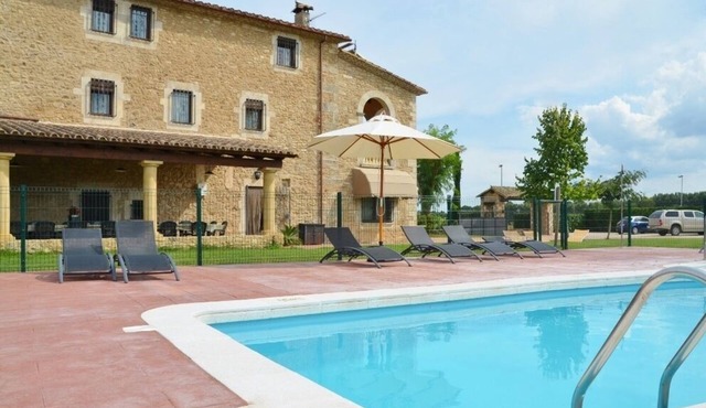 Wonderful holiday home with pool and situated in small authentic village