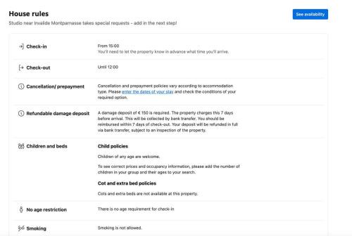 Wonderful home for 6 Personnes La Défense Arena