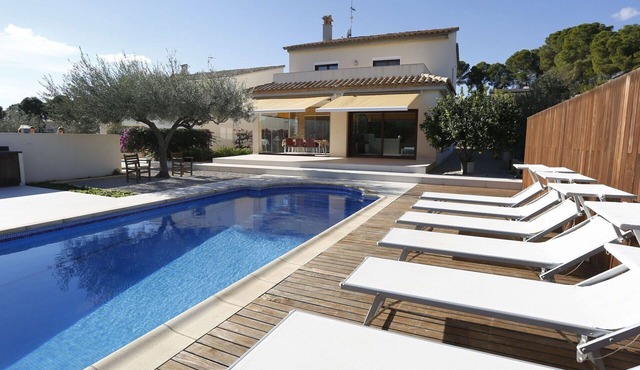 Wonderful private villa for 8 guests with WIFI, private pool, TV, patio and pets allowed