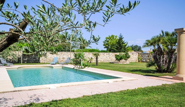 Wonderful private villa for 7 guests with pool, A/C, WIFI, TV and patio