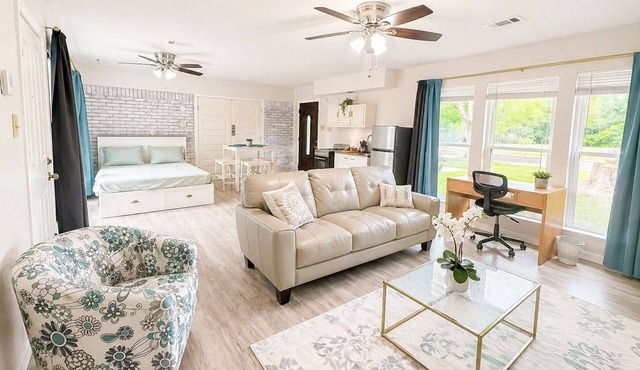 Wonderful studio in vibrant Houston neighborhood