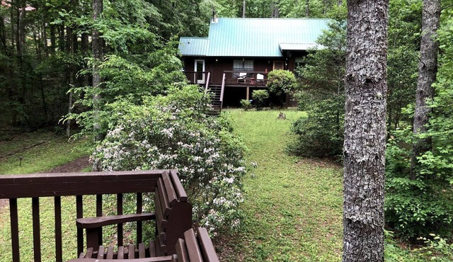 Wonderful Tree House Getaway on the Toccoa River, for Glamping in Suches, Georgia