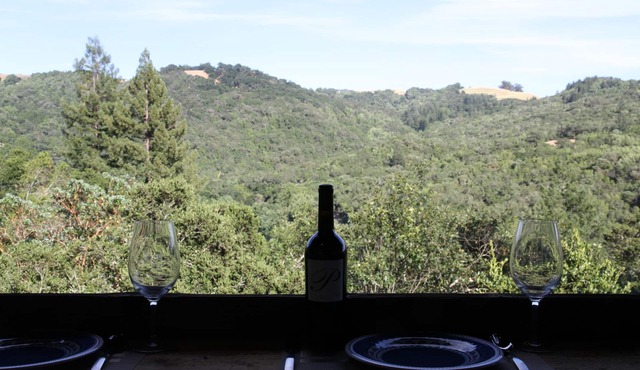 Wooded Restful Retreat, with broad scenic views, outdoor dining