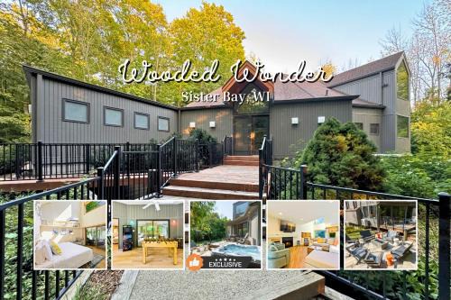 Wooded Wonder - Modern Home with Hot Tub, Games & Best Location
