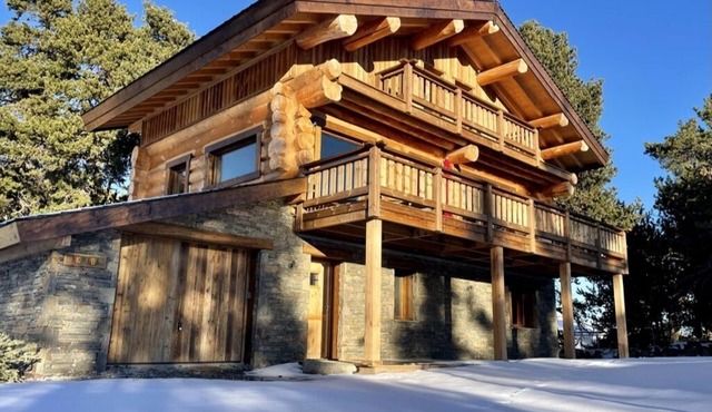 Wooden Cottage IN Full Nature, IN Full Sun, IN Full Font-romeu Sauna