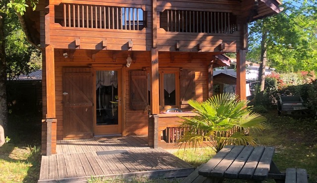 Wooden chalet in a 4* leisure park
