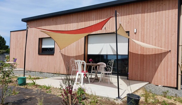 wooden frame house near the sea: Between Pontrieux Paimpol and Île de Bréhat
