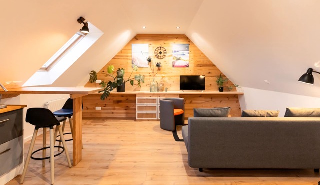 Wooden house 400m from the sea, in the heart of the Bay of Audierne.