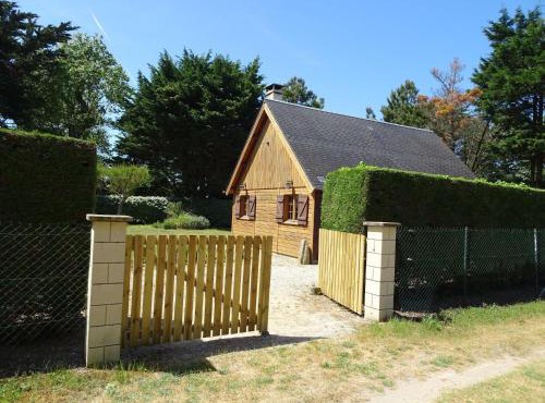 Wooden House by Beach near Barneville