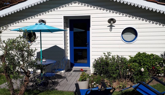 Wooden house Gironde Near Bordeaux, air-conditioned and quiet