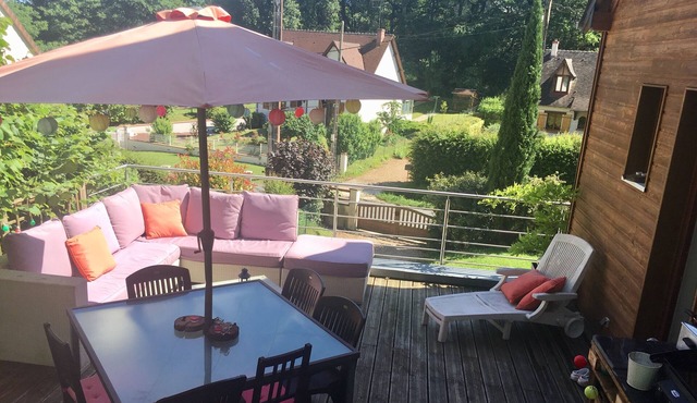 Wooden house in the heart of the Loire castles